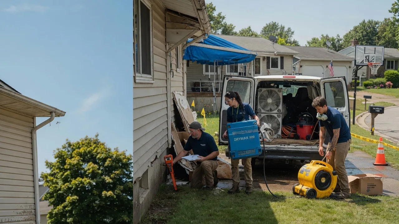 Ceiling Leak Cleanup in Benton, PA near me
